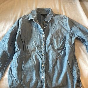 J crew chambray button down
